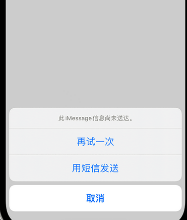 湖口apple维修iPhone上无法正常发送iMessage信息