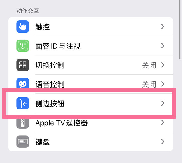 湖口苹果14维修店分享iPhone14 Plus侧键双击下载功能关闭方法 